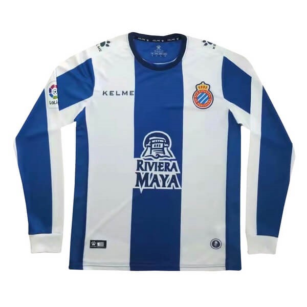 Camisetas Español Primera equipo ML 2018-19 Azul